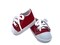 18 Inch Doll Shoes- Red Canvas Sneakers Fits 18 Inch Kennedy and Friends Dolls and Other 18 Inch Dolls